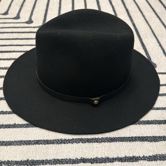 Rag & Bone Black Floppy Brim Fedora